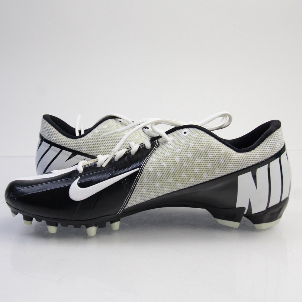 NIB Mens Nike Vapor Pro TD Low Football Cleats white/black 511340-100